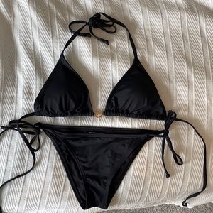 Michael Kors Black bikini Sz Med